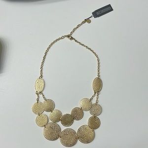 NWT R.J. Graziano Layered Gold Necklace